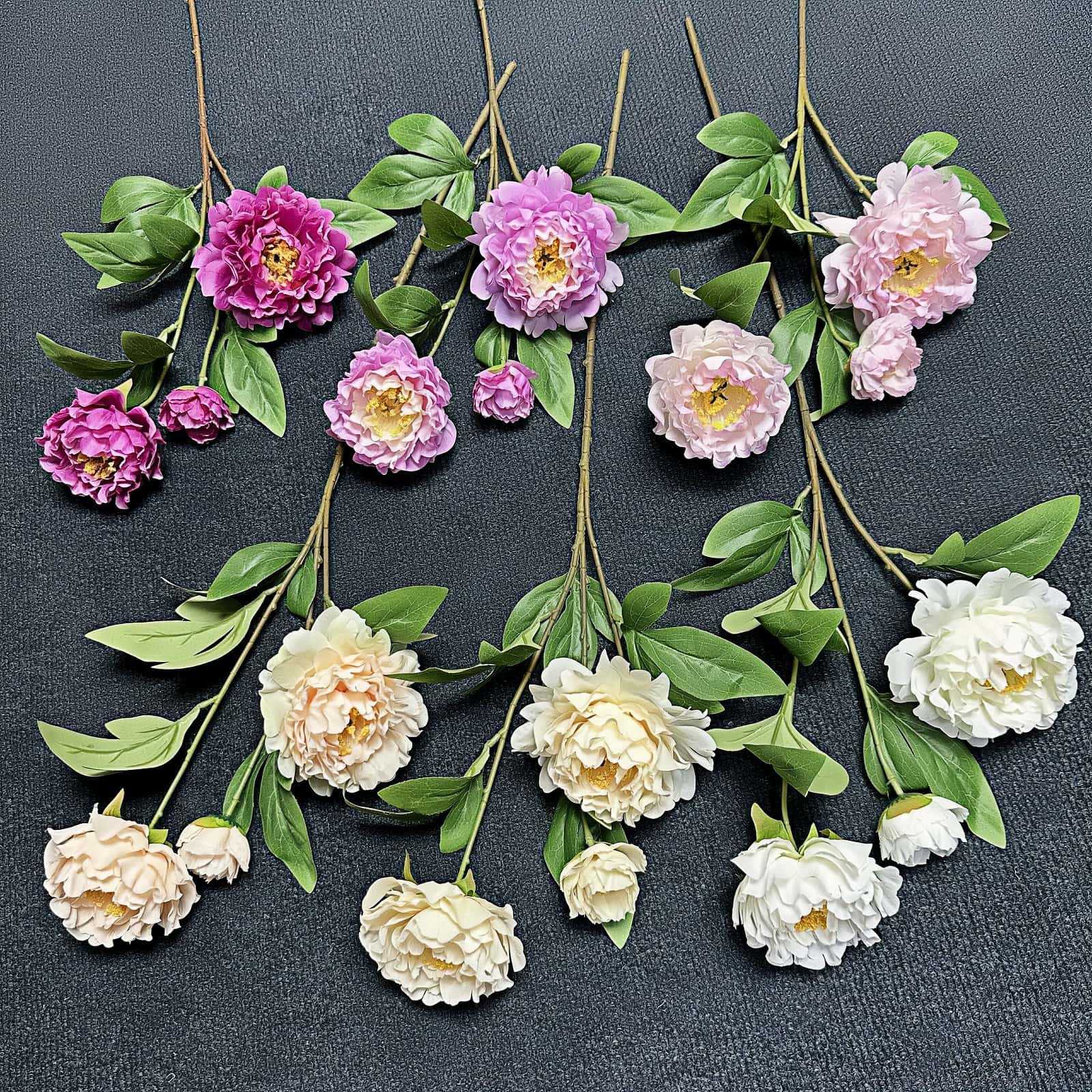 Nuevos sueños de flores falsas decoración de boda decoración de flores falsas hechas a mano al por mayor