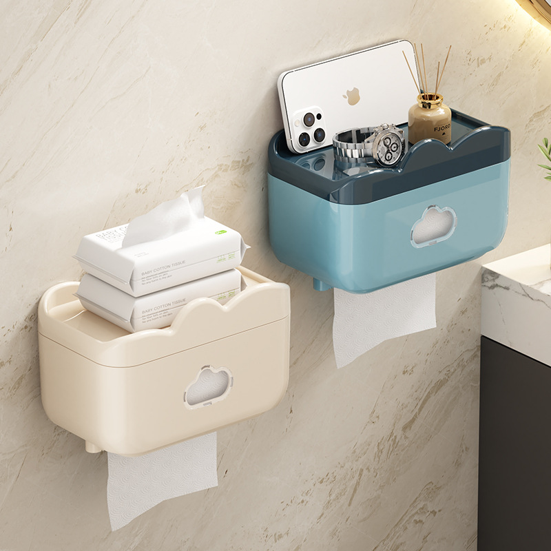 Bathroom tissue box