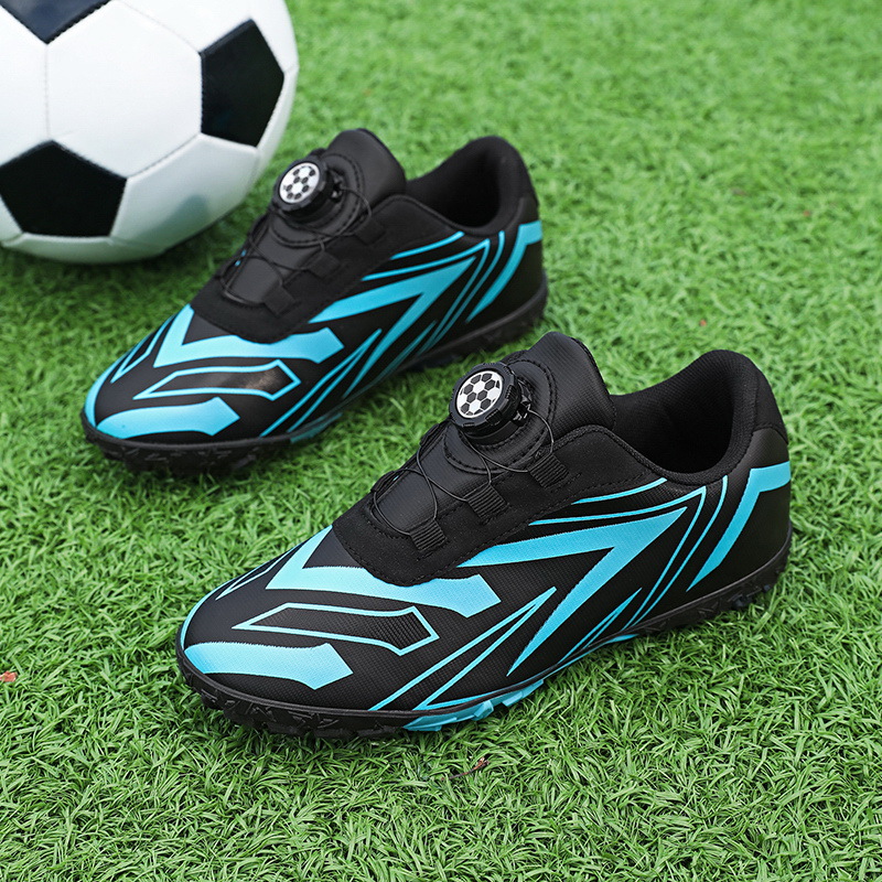 Baochuan nuevo zapato de fútbol transpirable para niños botón giratorio para niños TF clavos rotos zapatos de entrenamiento de fútbol transfronterizos image 8