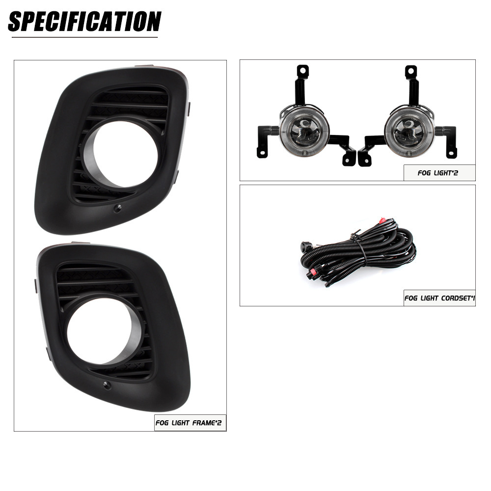 Aplicable a Kia 16 / 17 / 18 / 19 nuevo conjunto de lámpara de niebla delantera Picanto, luz de conducción diurna, luz de barra frontal image 2