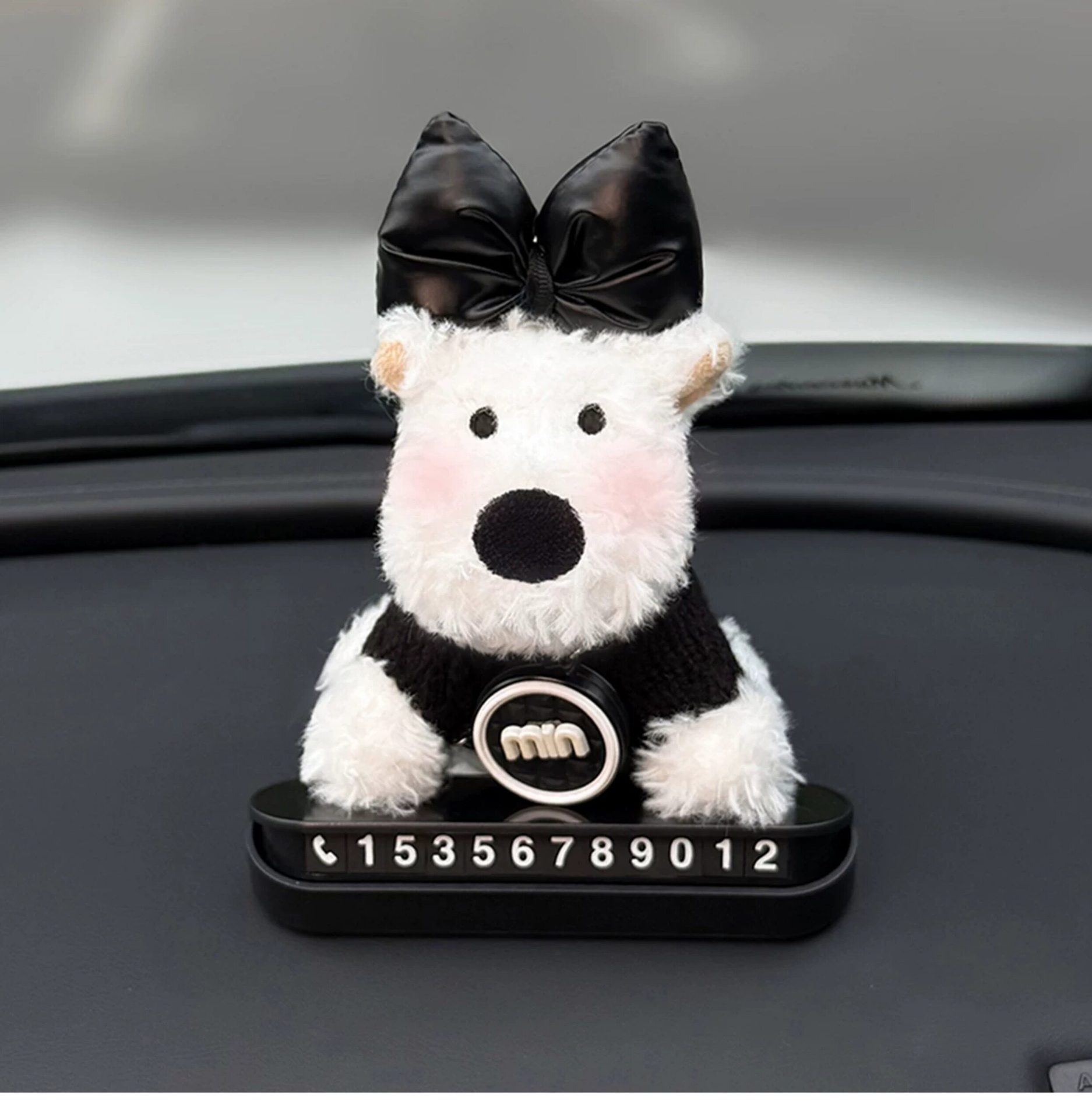 2026 New Model Temporary Parking Number Plate for Car, Mobile Phone Number Display, Digital Car Phone Number Plate, Can Hide Female Phone Number