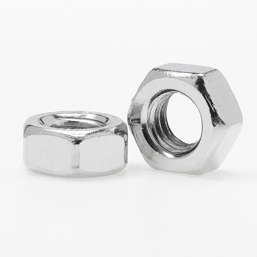 Hexagonal nut carbon steel galvanized nickel nut cap hexagonal bolt cap screw cap national standard M2/M2.5/M3M4M5M6
