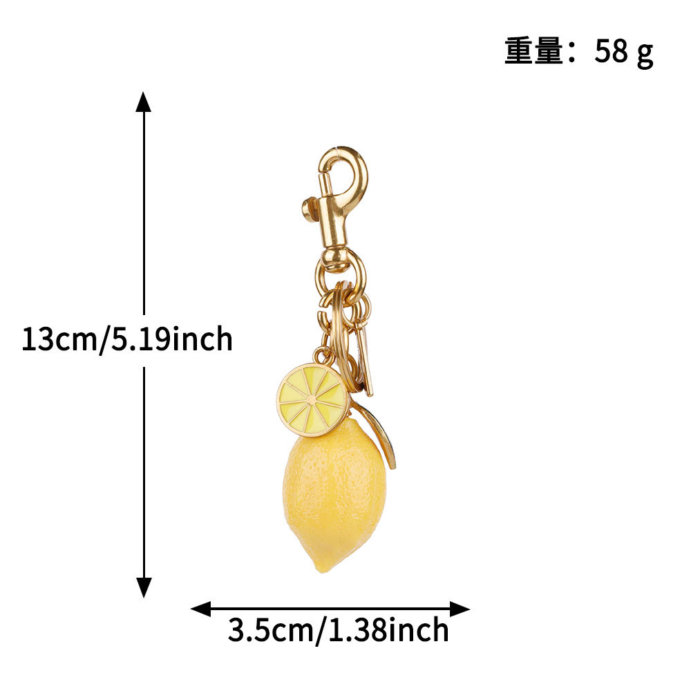 Transfronterizos directamente para bolsas de cereza colgantes de moda llaveras de automóviles llaveras de Amazon llaveras de metal accesorios de bolsas al por mayor