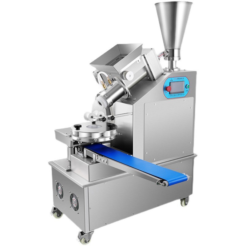 Xuzhong máquina automática de bolos de bolos de pan tipo dragón de torsión máquina de formación de bolos de frijol horquilla de bolos de barbacoa comedor de bolos de pan tienda máquina de relleno