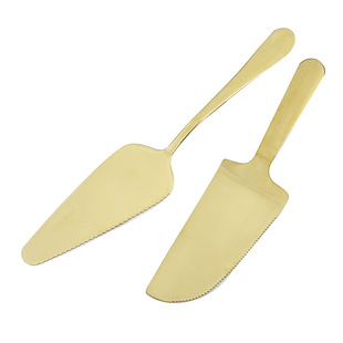 Amazon 1010 Series Stainless Steel Cake Shovel with Toothed Triangular Shovel Cake Knife Kitchen Baking Multi-Purpose Scraper