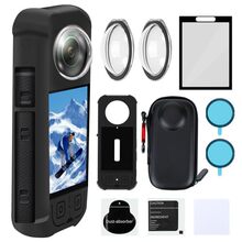 适用影石Insta360X3保护套组合套装防护镜头盖套件防刮擦
