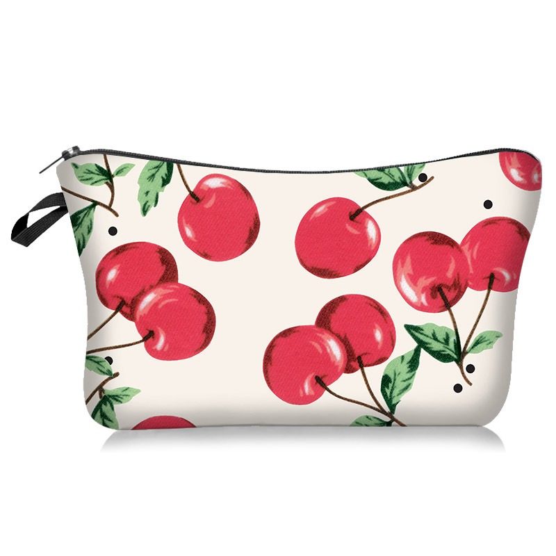Polyester Material Vintage Style Classic Style Color Block Polyester Square Makeup Bags
