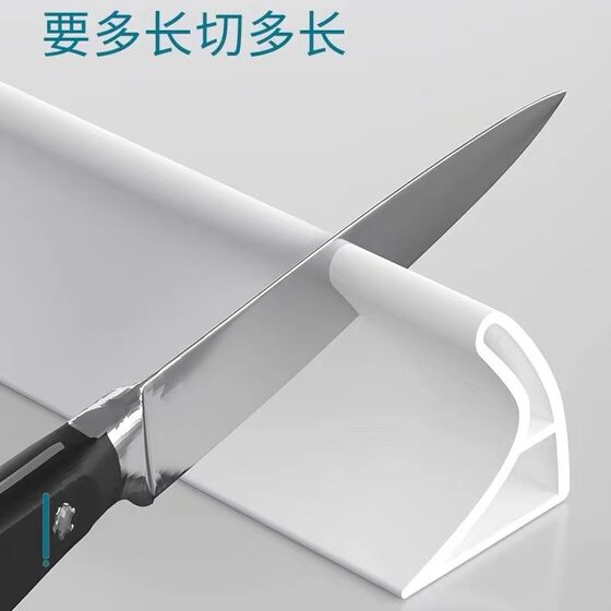 Curved Bathroom Water Barrier Water Barrier Toilet Water Barrier Self-adhesive Silicone Water Barrier for Kitchen Countertop