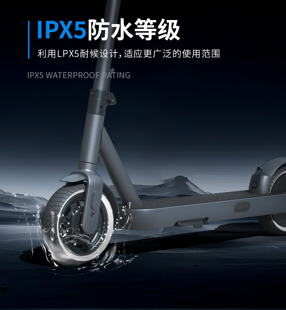 Cross-Border Wholesale Scooter Aluminum Alloy 2-Wheel Long Endurance Mobility Scooter Adult Folding Electric Scooter
