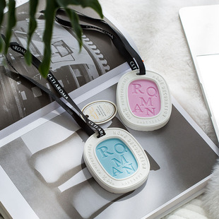 Gypsum Aromatherapy Wax Tablets Wardrobe Wardrobe Home Indoor Odor Removal Fragrance Tablets Natural Long-Lasting Fragrance Car Pendant
