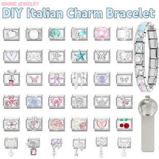 �����ģ�K���DIY�펧�N�z���ϵ��diy Italian Charm Bracelet