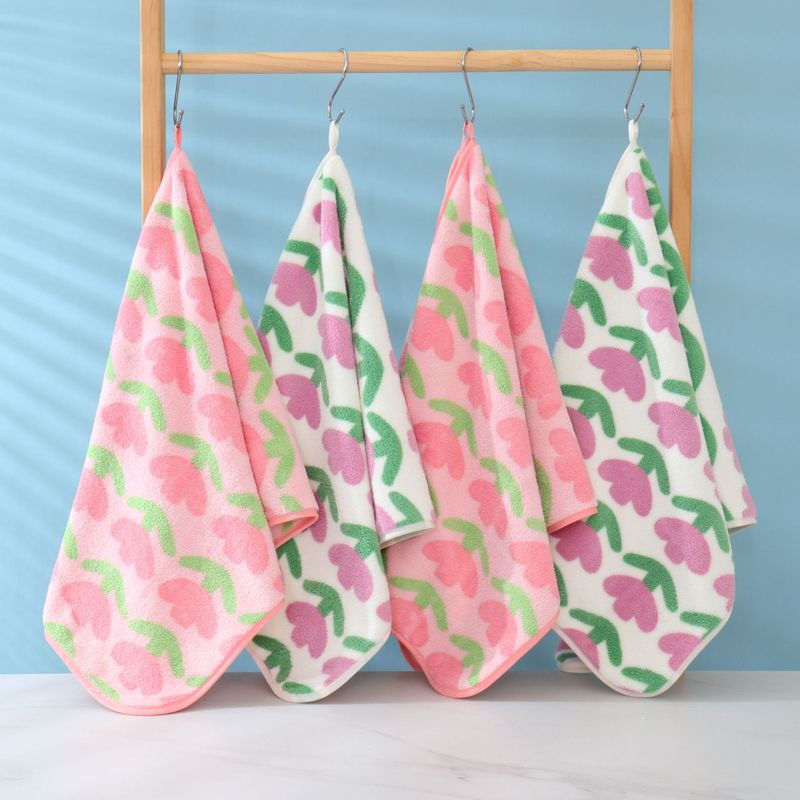 New Coral Velvet Tulip Towel Bath Towel Dry Hair Cap Three-Piece Set Soft and Absorbent Group Purchase Return Gift Souvenir New Coral Velvet Tulip Towel Bath Towel Dry Hair Cap Three-Piece Set Soft and Absorbent Group Purchase Return Gift Souvenir