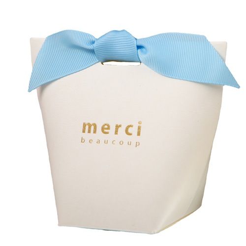 Merci solid color chocolate ins wedding candy jewelry gift souvenir gift box Korean cute paper box can be printed