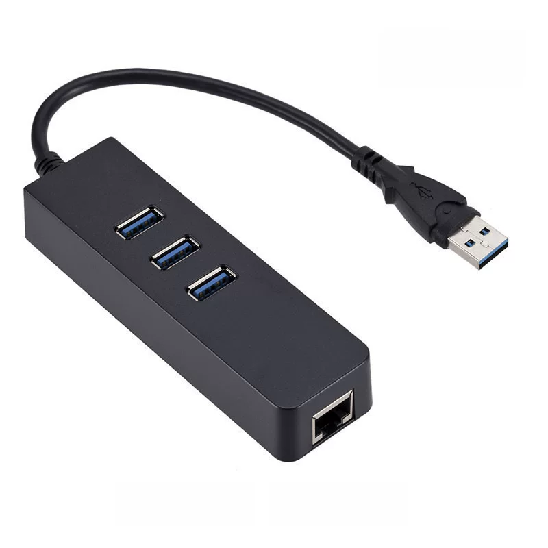 USB к RJ45 сетевой карте 100Мбит/с 3.0HUB с портом 100Мбит/с USB сетевой картой без драйверов USB HUB сплитер