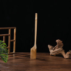 手工竹製水勺 竹酒提子竹製長柄茶勺 澆花水瓢舀酒器茶具配件