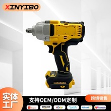 跨境多功能900N电动扳手外贸家用大功率锂电扳手汽修风炮起子机