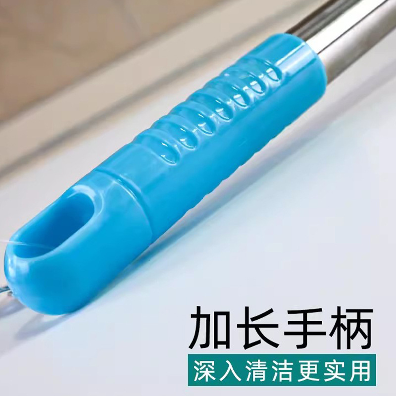 家庭用長柄ステンレスブラシ、多機能ロングポールワイヤーボールブラシ、スラグを落とさない掃除用品|undefined