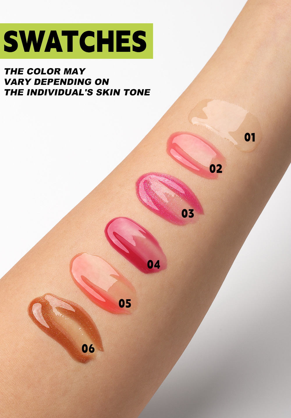 YOUNG VISION Lip Moisturizer, Lip Care Oil, Hydrating Lip Gloss and Transparent Lip Gloss are available in 6 colors undefined