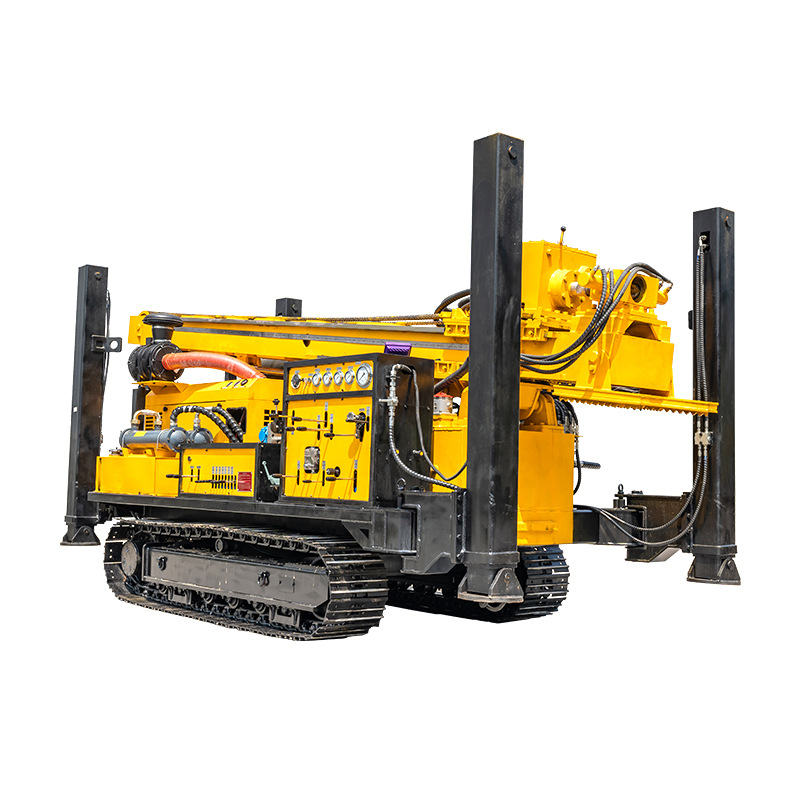 Exploración de minas, plataforma de perforación de muestreo totalmente hidráulica, plataforma de perforación con núcleo de cuerda portátil, plataforma de perforación con núcleo de 1000 metros