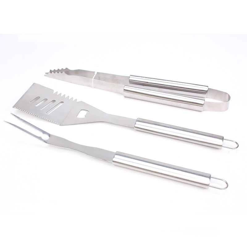 BARBACOA Parrilla de Acero Inoxidable traje de barbacoa al aire libre herramientas 3-piece set fácil de llevar a granel Fábrica de la parrilla al por mayor