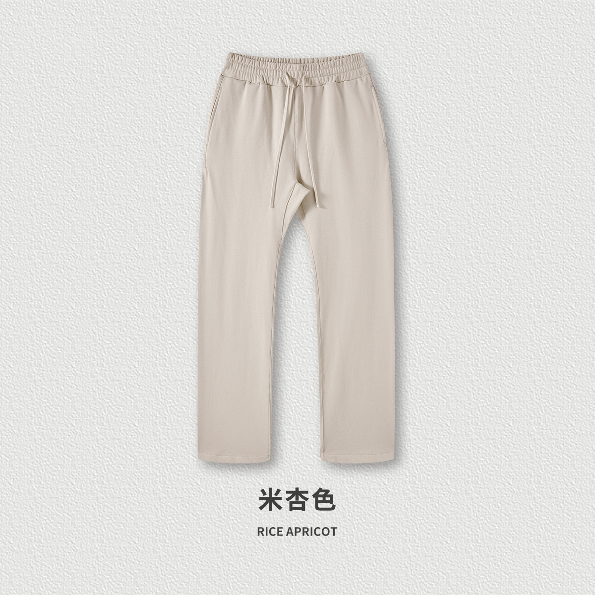 2026 primavera de hombre a medida 400G pantalones casuales de moda americana sueltos pantalones de hombre rectos fábricas simples image 11