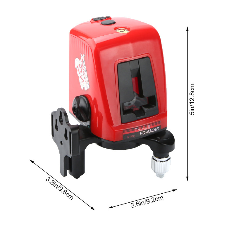 Nivel láser de 2 líneas transfronterizo, mini, de alta luminosidad, proyector de líneas infrarrojas especializado de alta precisión, venta al por mayor