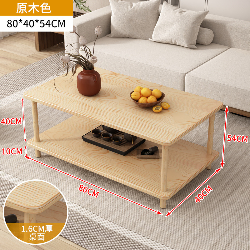 Mesa de té sala de estar doméstica sofá mesa de té de alquiler de casa balcón mesa creativa