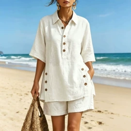 连衣裙;时尚休闲套装;女式T恤