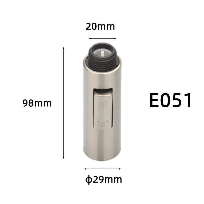 Kitchen pull-out faucet, showerhead, retractable replaceable head, dishwashing and kitchen sink pressurized anti-splash water outlet accessories undefined
