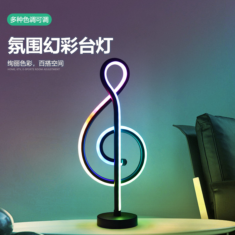 Explosión RGB ilusionado color USB enchufable luz de atmósfera escritorio decoración creativa computadora del dormitorio doméstico pickup luz de noche