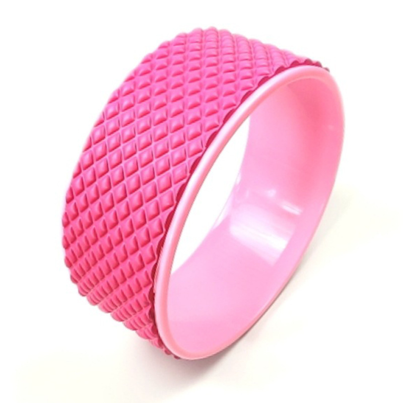 3d 요가 휠 핑크 로즈 레드