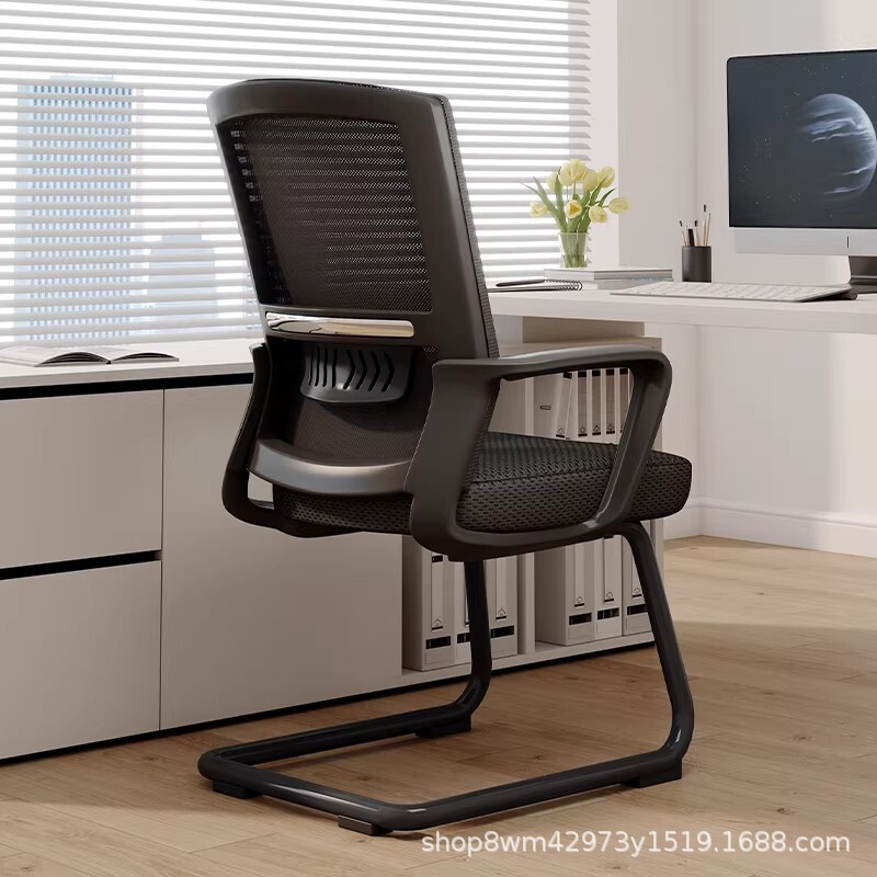 Jiangsu Quality Ergonomic Staff Office Chair, Comfortable Long-Sitting Bow-Shaped Chair with Lumbar Support, Work Meeting Chair Jiangsu Quality Ergonomic Staff Office Chair, Comfortable Long-Sitting Bow-Shaped Chair with Lumbar Support, Work Meeting Chair