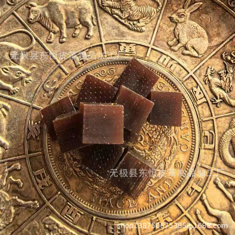 牛副产品 黄明胶 胶丁 工厂批发 牛胶丁  16.5一斤