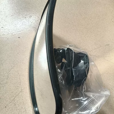 Large field of view rear view auxiliary mirror Mirror with Suction Cup