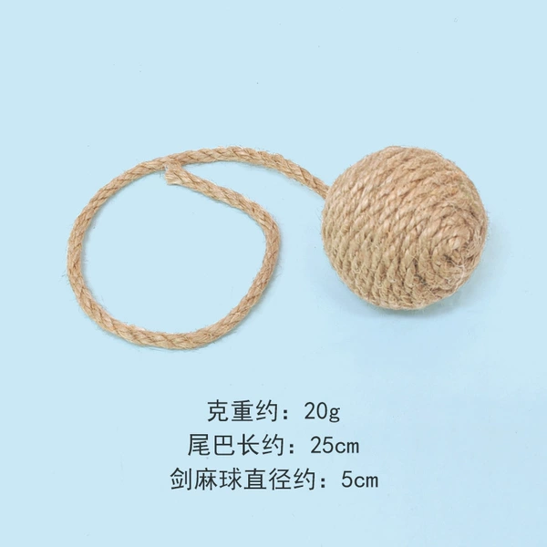 Natural jute balls