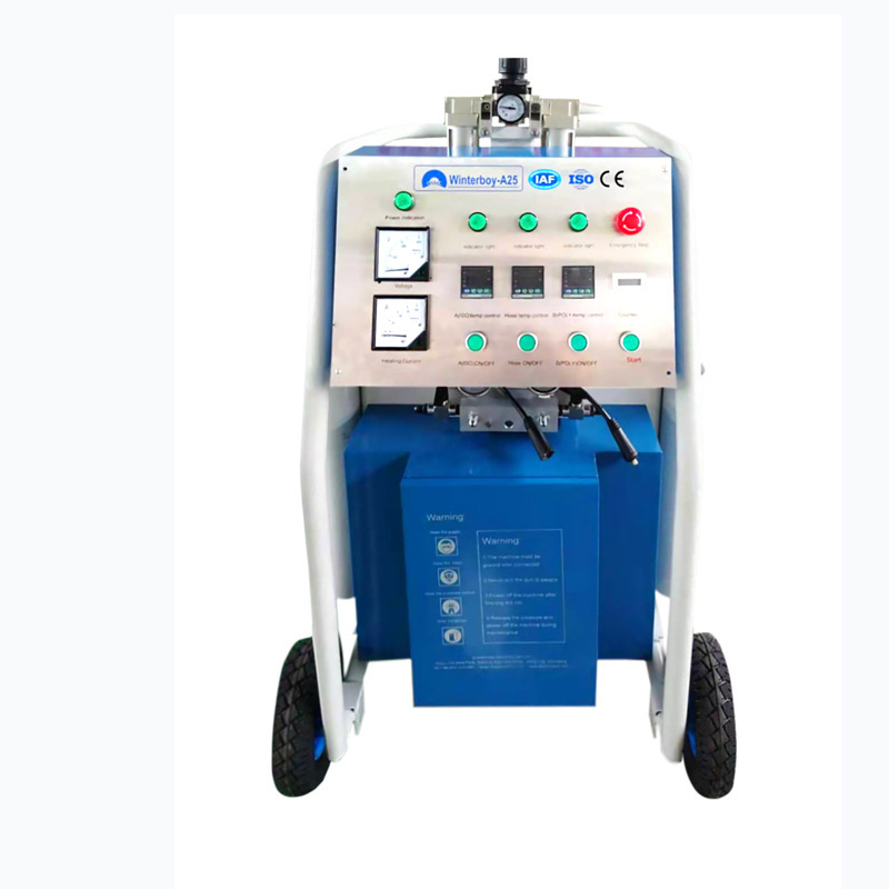 輸出 220V E3 ポリウレタンスプレー機 A25 高圧ポリ尿素スプレー機二液性黒と白の材料発泡機|undefined