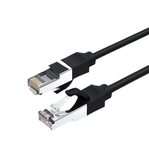 Wholesale Category 6e network cable double shielded oxygen-free copper computer router broadband Category 6 monitoring Gigabit network jumper