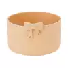 Cup sleeve 7.5cm-light brown