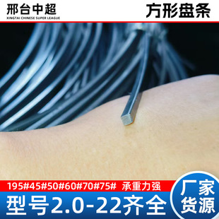 Q195 Square Wire Rod Manufacturer Wholesale Construction Brushed Steel Rods Square Steel Wire Coils for Construction Use