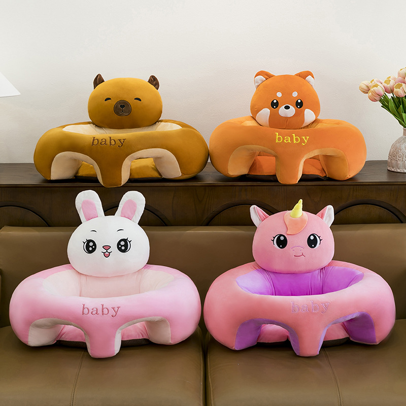 跨境宝宝学坐沙发 婴幼儿童练习坐立 靠背护腰不伤脊柱座椅凳代发