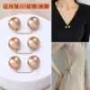 Brace, protective underware pearl, pin, pack, champagne color