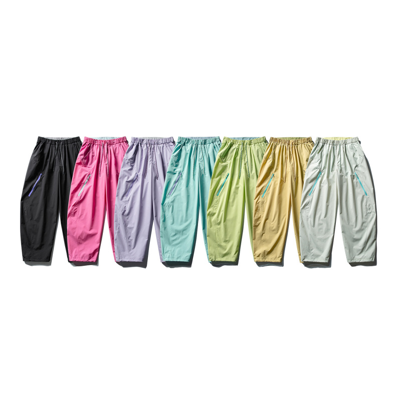 Hjd Dopamine Outdoor Sports Loose Quick-Dry Paratrooper Pants Tear-Resistant Sports Trousers for Men and Women Lk8616