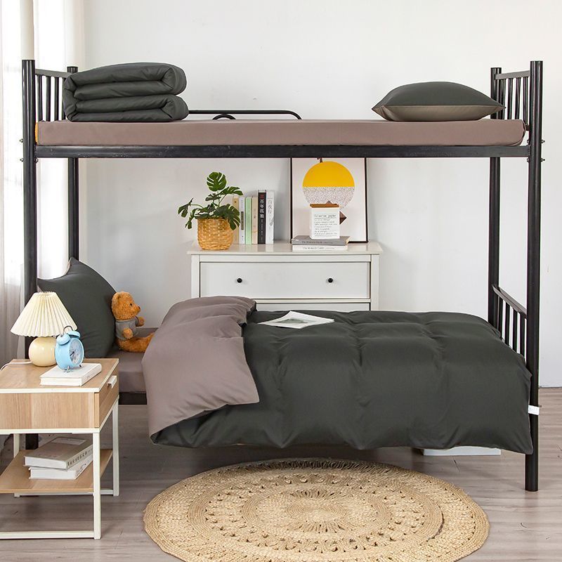 Sopa de cama, conjunto completo de seis piezas, un conjunto completo de ropa de cama, dormitorio de estudiantes individuales, conjunto de ropa de cama de ocho piezas