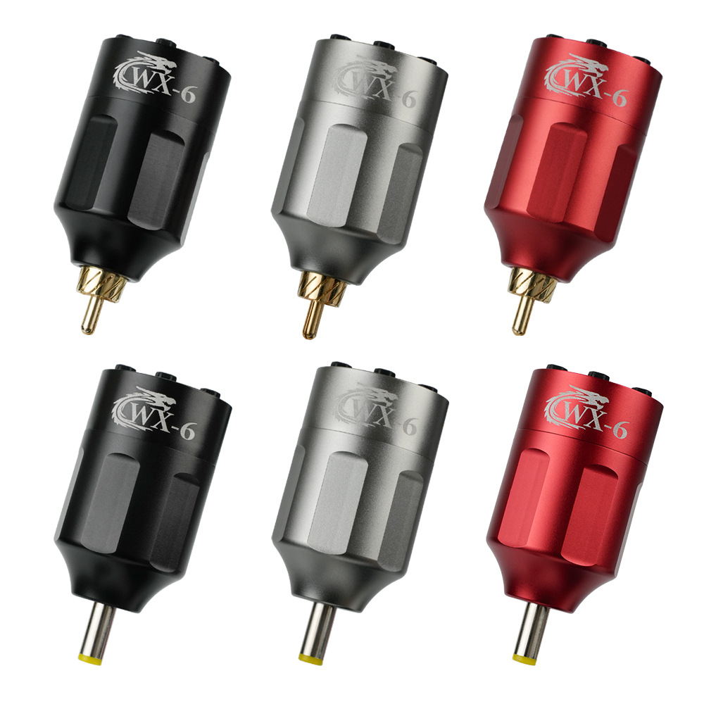 Equipo de tatuaje de Arte de dragón mini tatuaje energía inalámbrica portátil de carga móvil máquina de alimentación wx-6