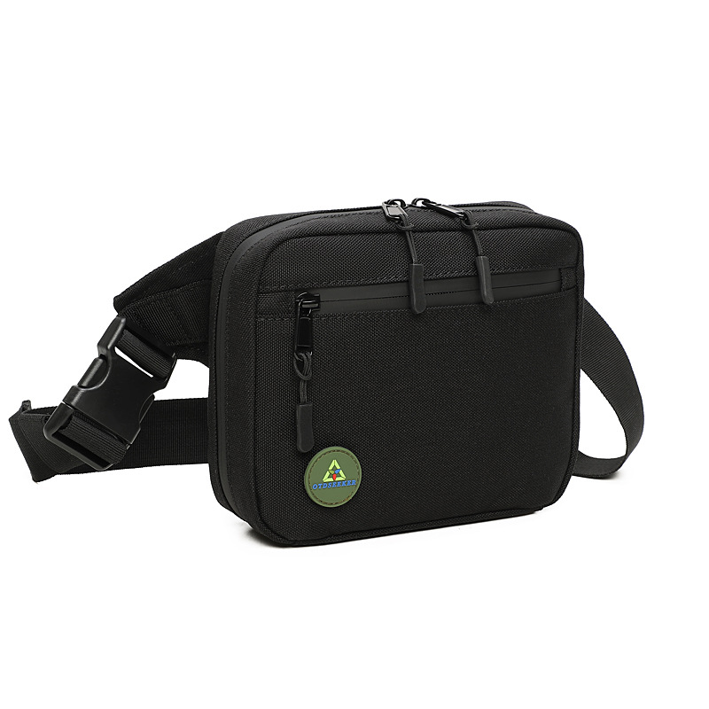 Riñonera Táctica Impermeable de Nailon Amazon para Hombre, Riñonera Deportiva para Exteriores, Bolsa para Guardar el Teléfono Móvil para Correr, Nuevo Modelo 2025