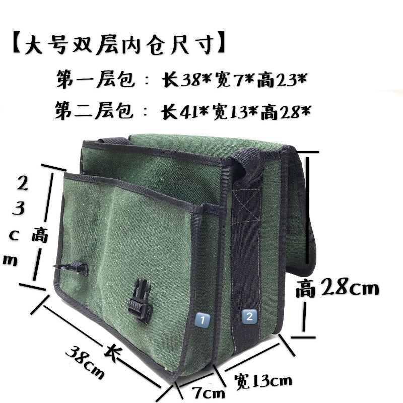 Bolsa de almacenamiento multifuncional para el mantenimiento del kit especial de herramientas eléctricas de lona resistente al desgaste extra grueso