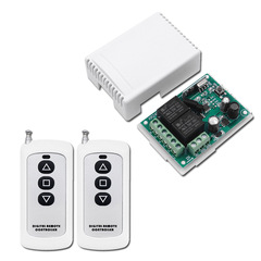 12V 24V two-way wireless remote control switch 10A relay curtain DC motor controller KR2402A