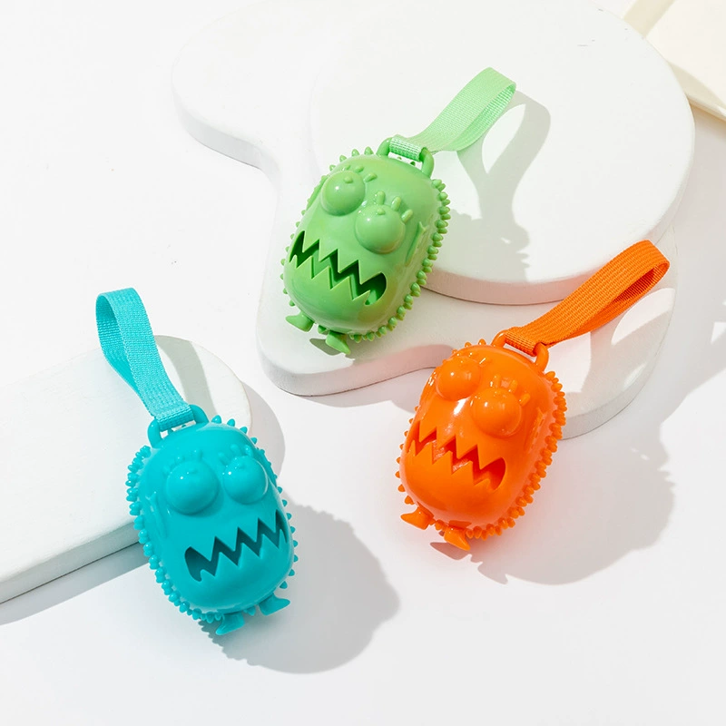 Многофункциональная игрушка для собак: жевательная игрушка, зубная щетка, тренировочный мяч со звуком, мяч для выдачи лакомств