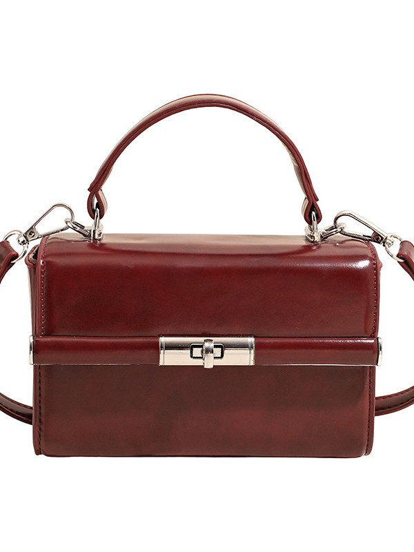 Bolso de mano de alta sensación para mujeres 2026 nuevo bolso cuadrado ligero de textura de lujo estilo coreano nicho bolso de hombro de mujer