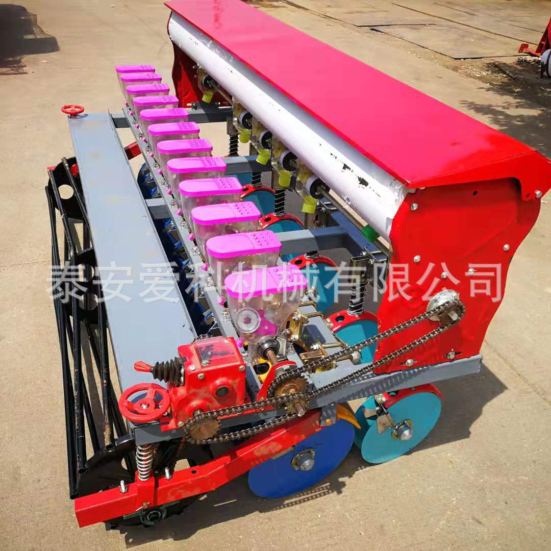 4行谷子精播机拖拉机带蔬菜白菜萝卜播种机小颗粒种子播种